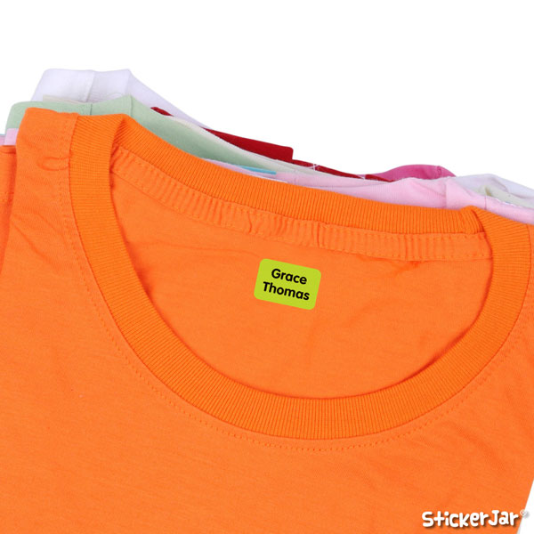 Iron on Clothing Name Labels