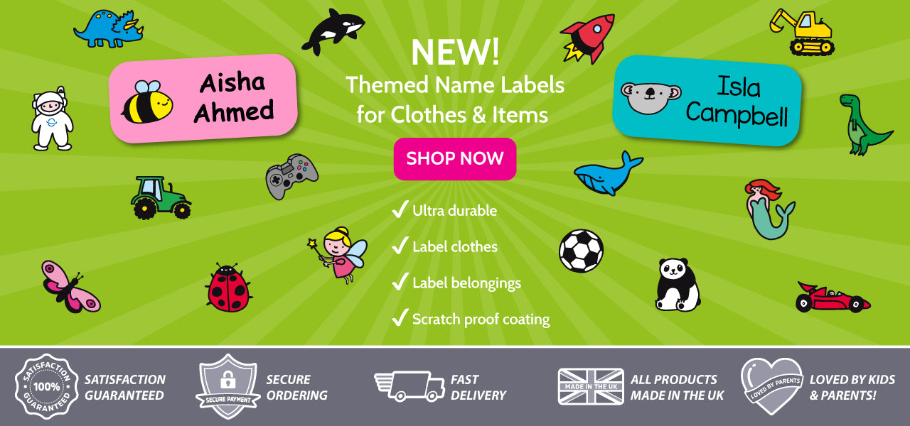 Clothes Name Labels  Stikins ® Name Labels